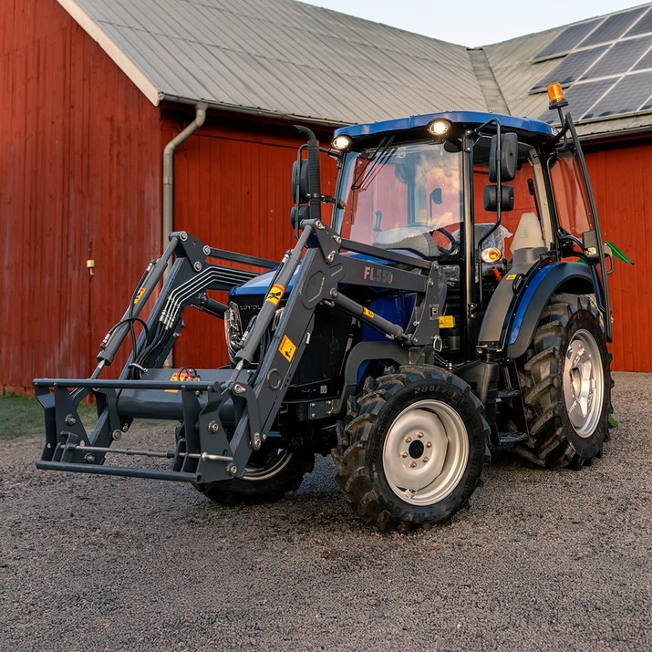 Traktor Lovol 50 hk 4WD med frontlaster, Stage V