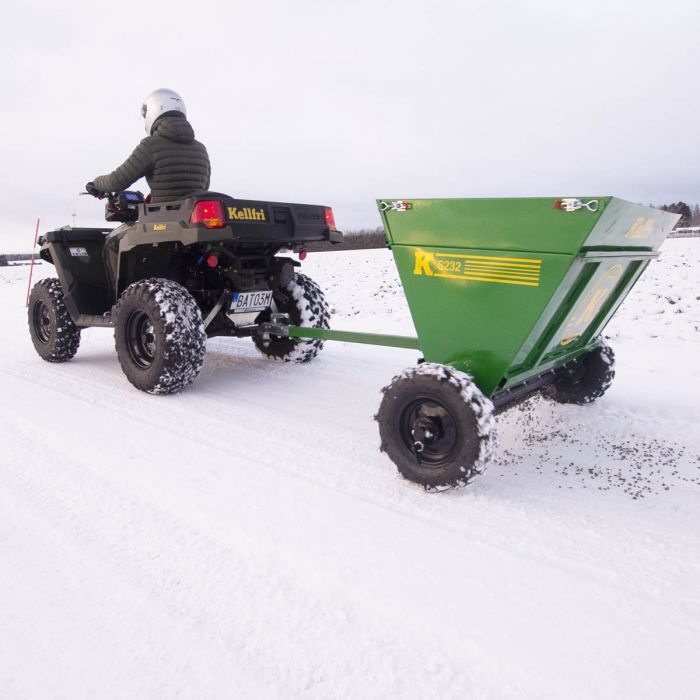 Sandspreder ATV 1,0 m, med omrøring