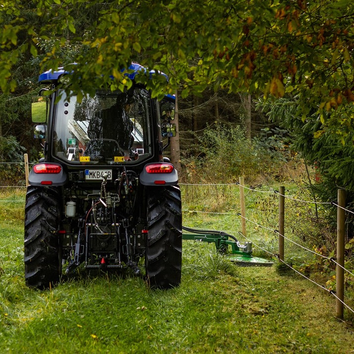 Kantklipper frontmontert, med feste som passer til Trima