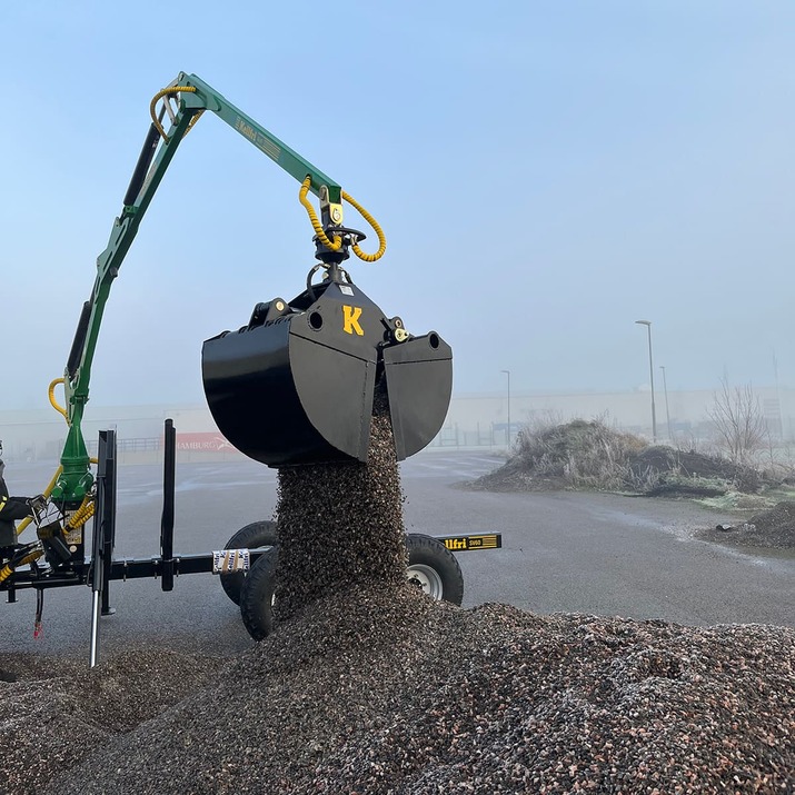 Gripeskuff til skogsvogn, 55 cm