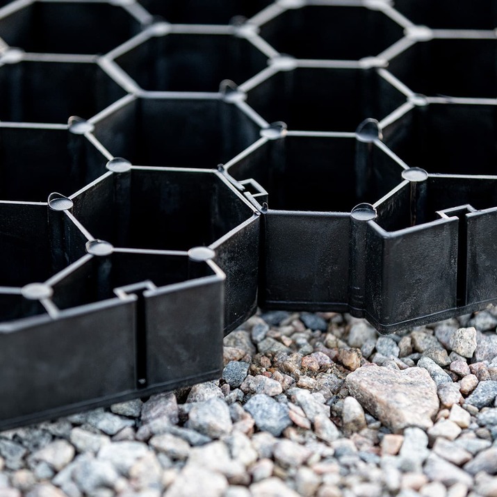 Markarmeringsmatte i plast 1 m²