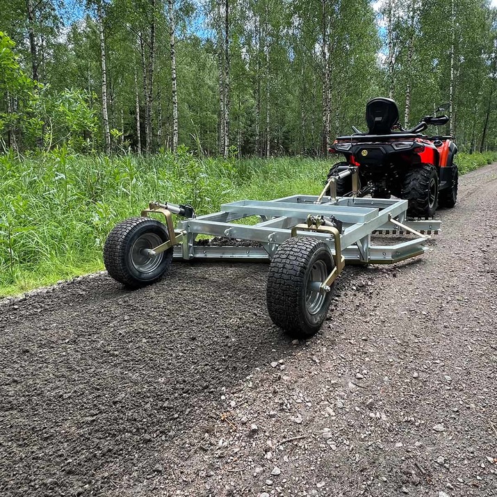 Veislådd til ATV med 3 skjær og med elektrisk hev- og senkbar funksjon