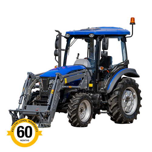 Traktor Lovol 50 hk 4WD med frontlaster, Stage V