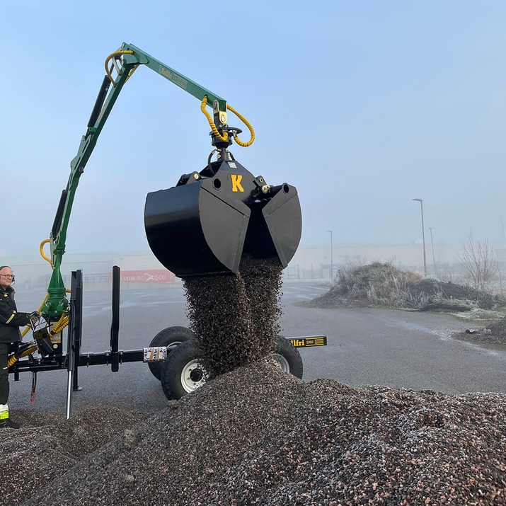 Gripeskuff til skogsvogn, 55 cm