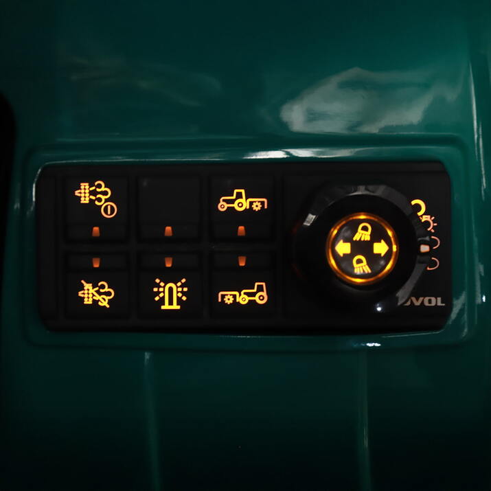 Kompakttraktor Lovol 25 hk med frontlaster, uten hytte 