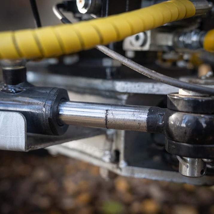 Skogsvogn ATV 3 tonn, med kran 4,2 m