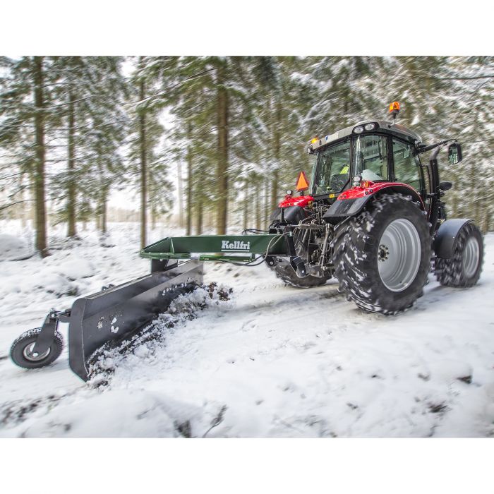 Planeringsskjær 2,7 m, inkl. hjul og hydraulikksylindrer