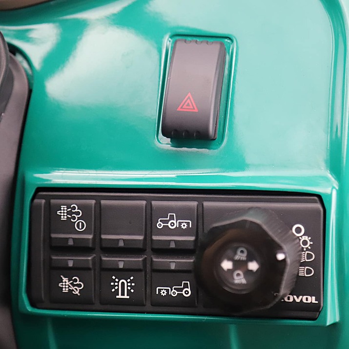 Kompakttraktor Lovol 25 hk med frontlaster, uten hytte 