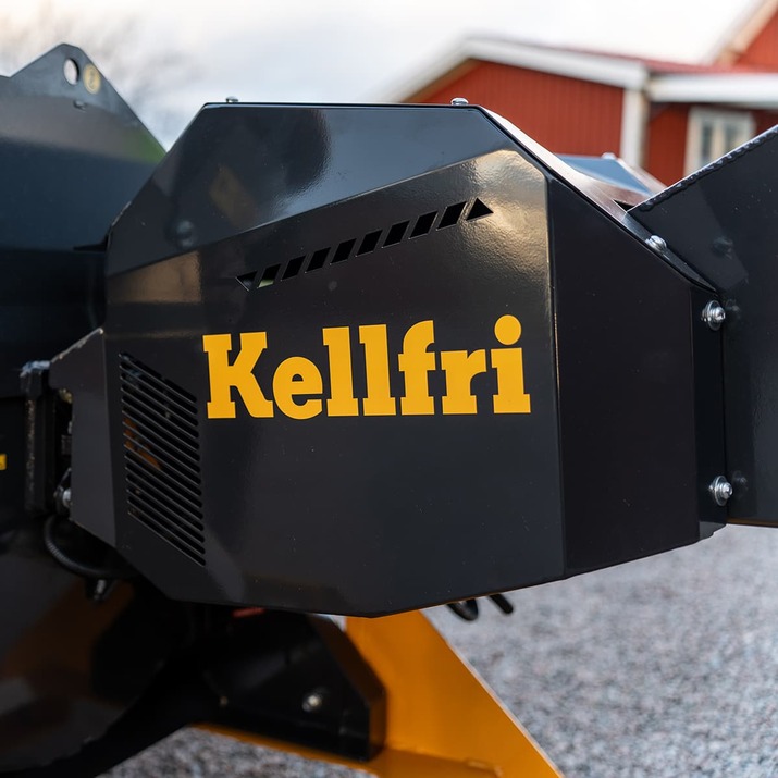 Fliskutter 150, med hydraulisk innmating