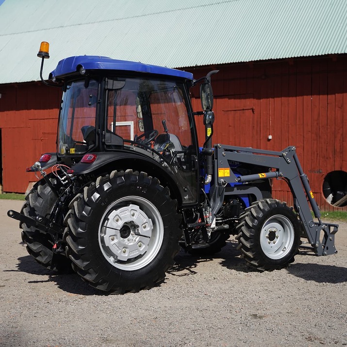 Traktor Lovol 75 hk 4WD med frontlaster, Stage V