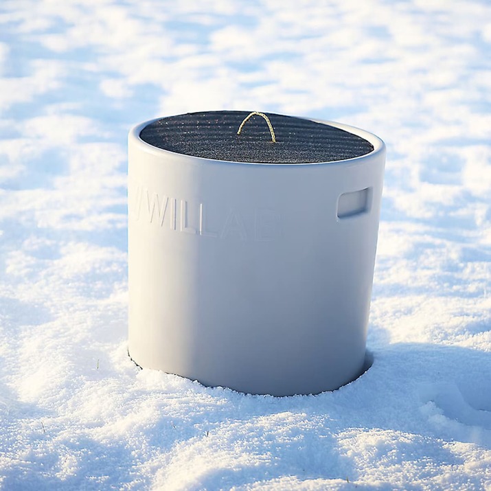 Lok til balje isolert 80 liter