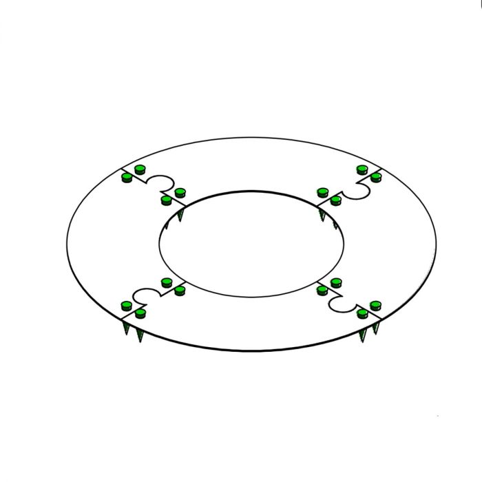 Trering, platemetall