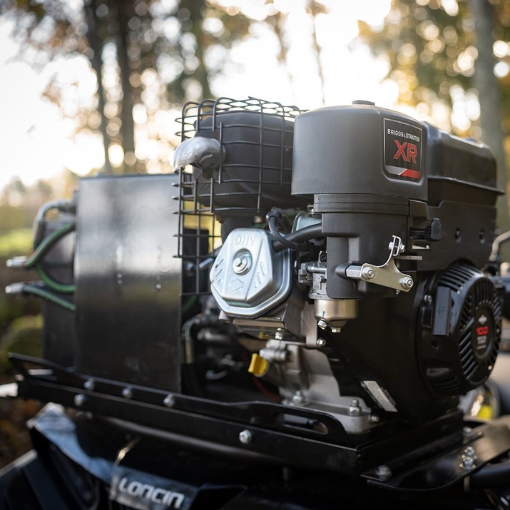 Skogsvogn ATV 3 tonn, med kran 4,2 m