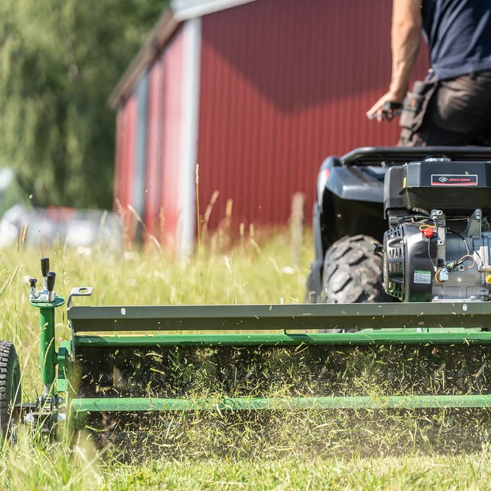 ATV-klipper med luke, 1,2 m, 15 hk