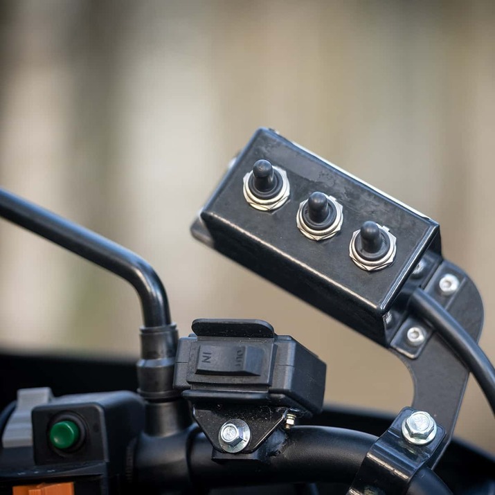 Skogsvogn ATV 3 tonn, med kran 4,2 m