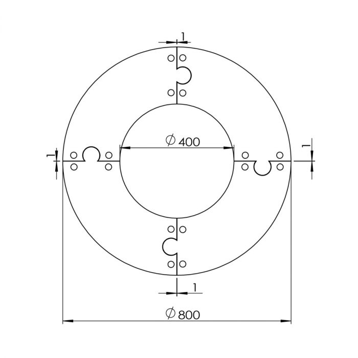 Trering, platemetall