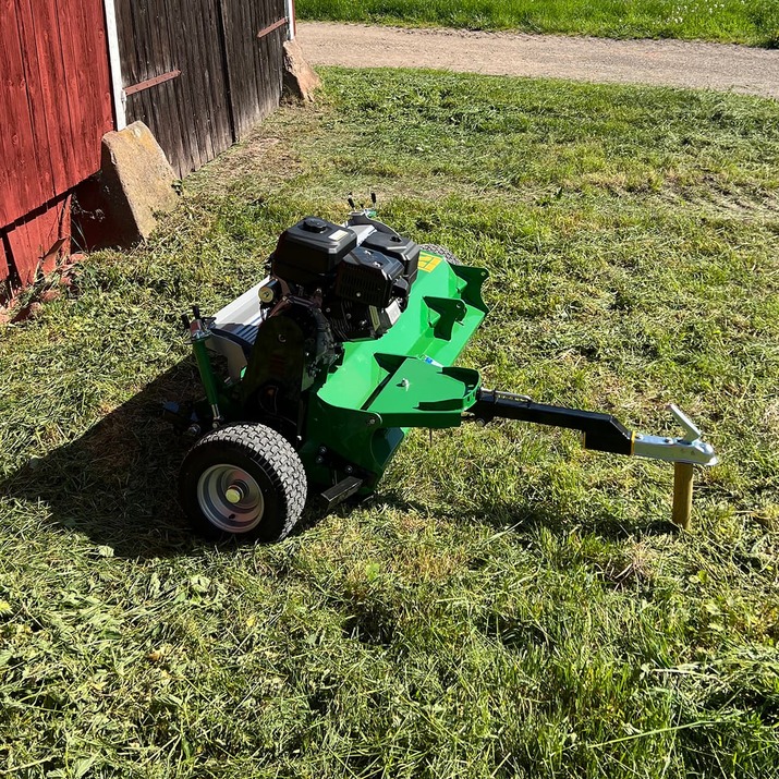 ATV-klipper med luke og el-start, 1,5 m, 15 hk