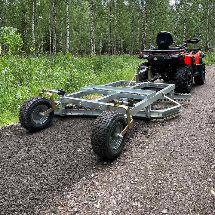 Veislådd til ATV med 3 skjær og med elektrisk hev- og senkbar funksjon