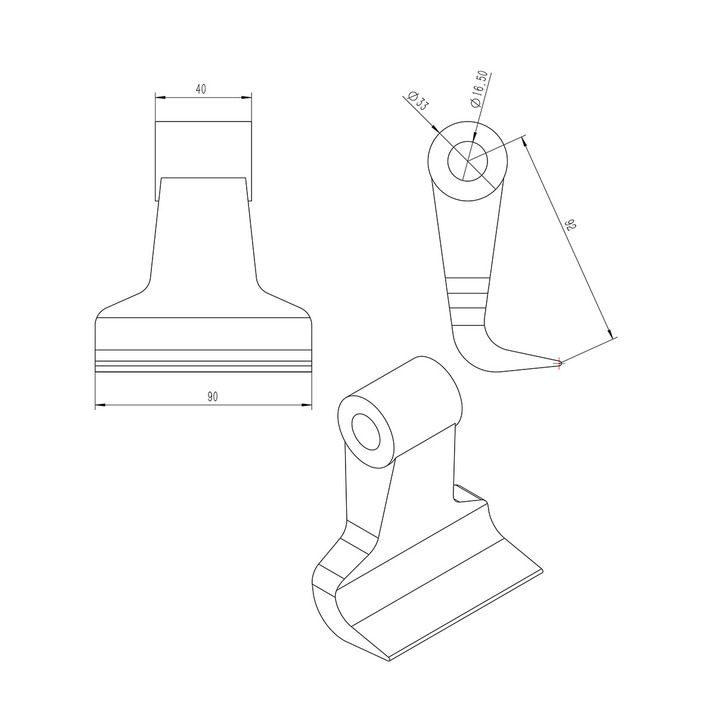 Hammerslagle 90 mm/800 g