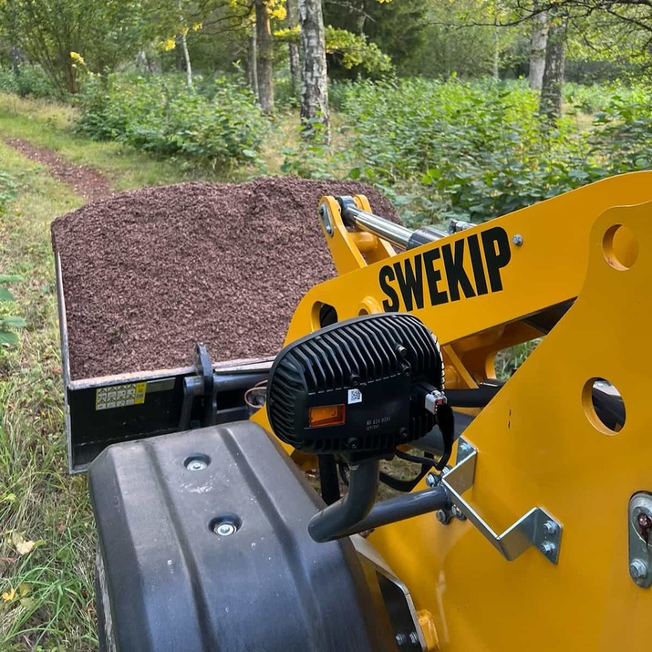 Planeringsskuff 1,5 m, SMS/Trima