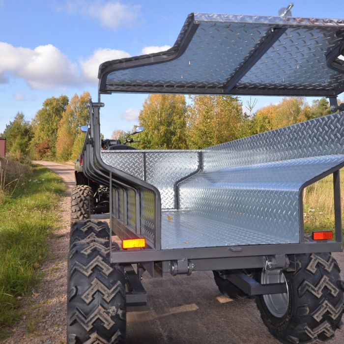 Tippvogn ATV 1420 kg med el-hydraulisk tipp