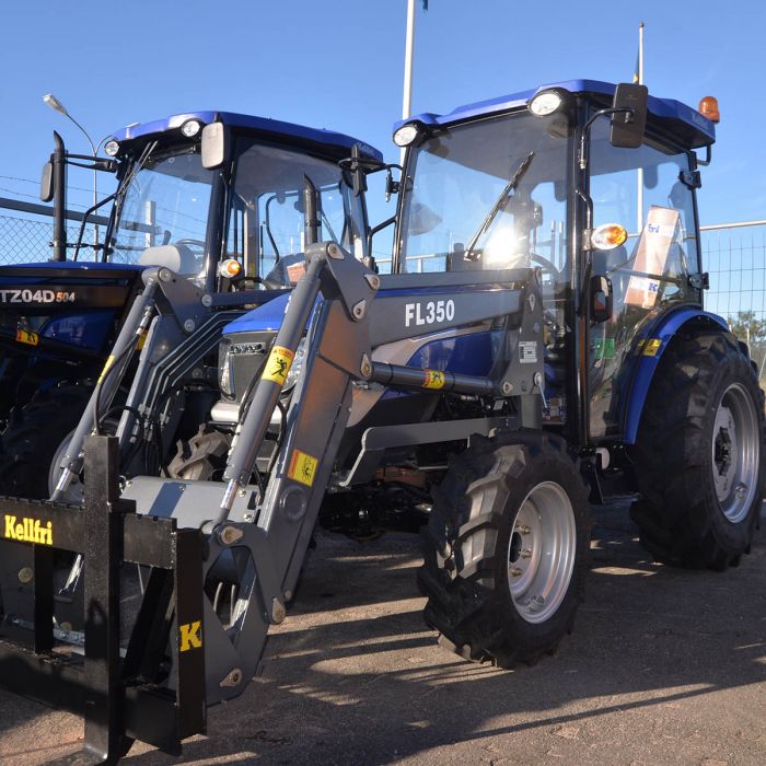 Frontlaster til traktor 35 hk, inkl. ventilpakke