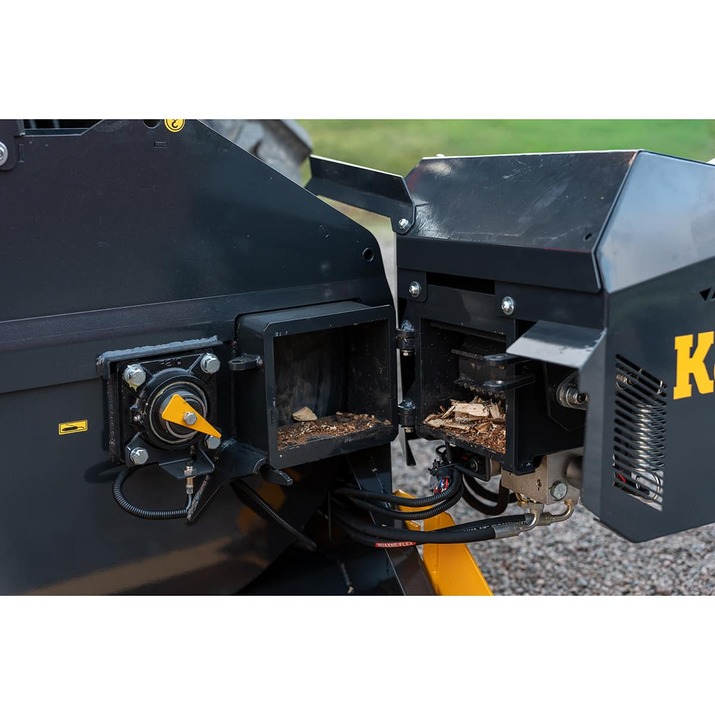 Fliskutter 150, med hydraulisk innmating