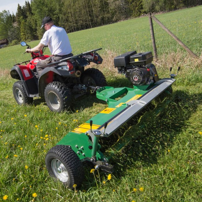 ATV-klipper med luke og el-start, 1,5 m, 18 hk