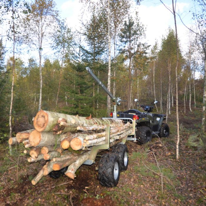 Tipp- og skogsvogn ATV PRO
