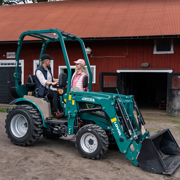 Kompakttraktor Lovol 25 hk, uten hytte