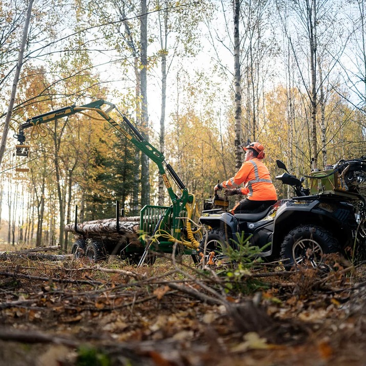 Skogsvogn ATV FT36DFR-2T