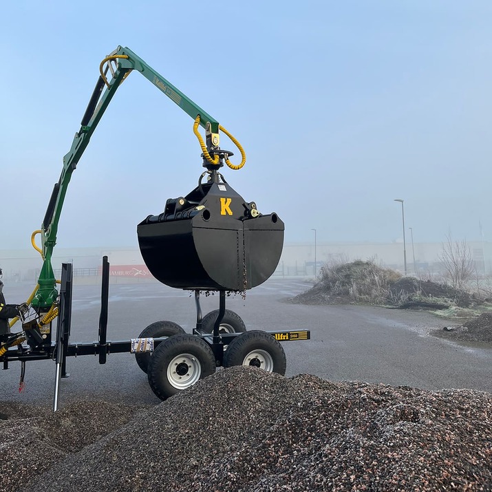 Gripeskuff til skogsvogn, 55 cm