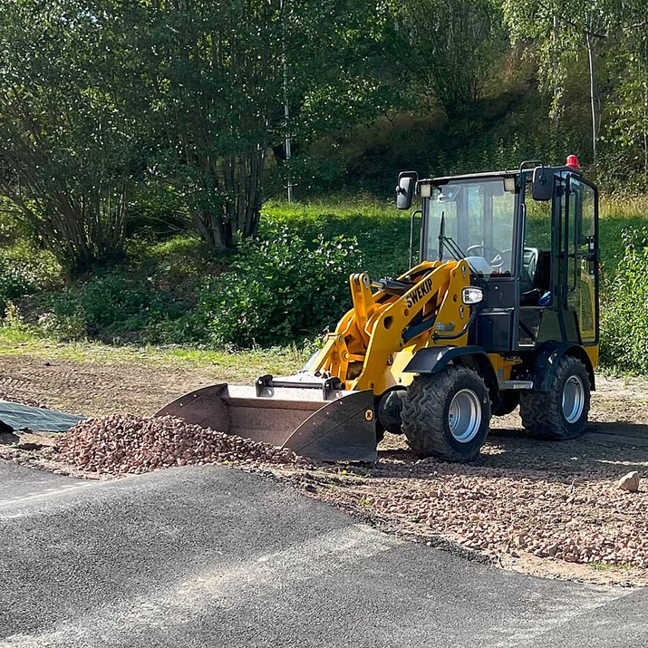 Planeringsskuff 1,5 m, SMS/Trima