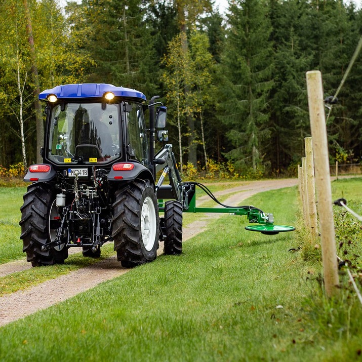 Kantklipper frontmontert, med feste som passer til Trima