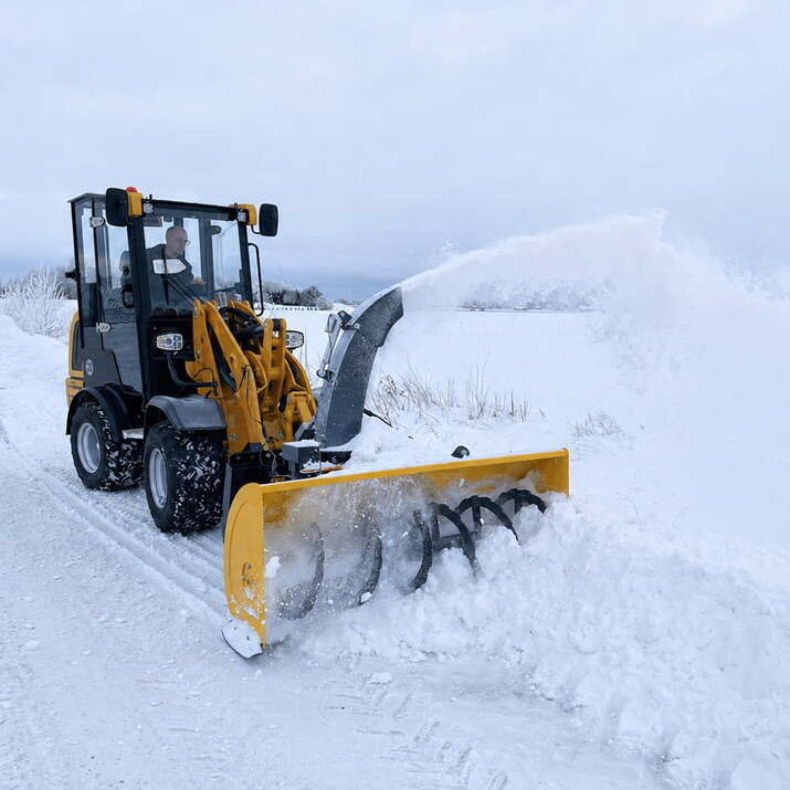 Snøfreser hydraulisk 1,5 m, boltet Trimafeste