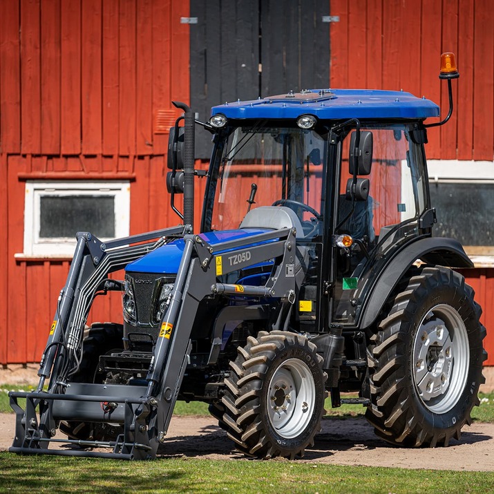 Traktor Lovol 75 hk 4WD med frontlaster, Stage V