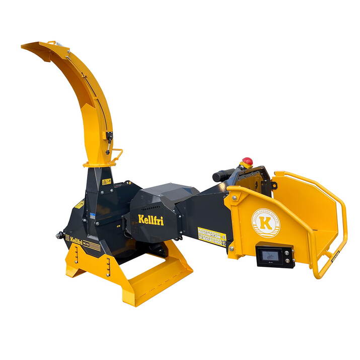 Fliskutter 150, med hydraulisk innmating