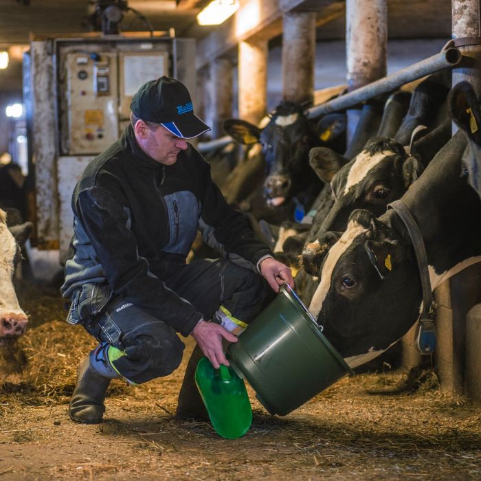 Bøtte med metallhåndtak 20 l