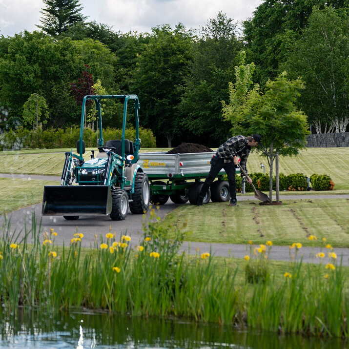 Kompakttraktor Lovol 25 hk, uten hytte