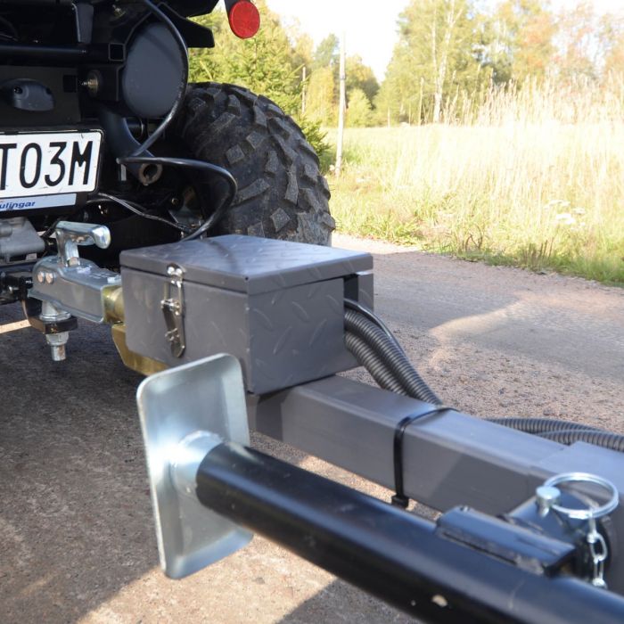 Tippvogn ATV 1420 kg med el-hydraulisk tipp