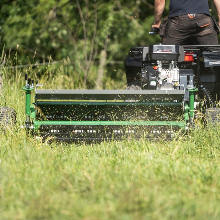 ATV-klipper med luke, 1,2 m, 15 hk