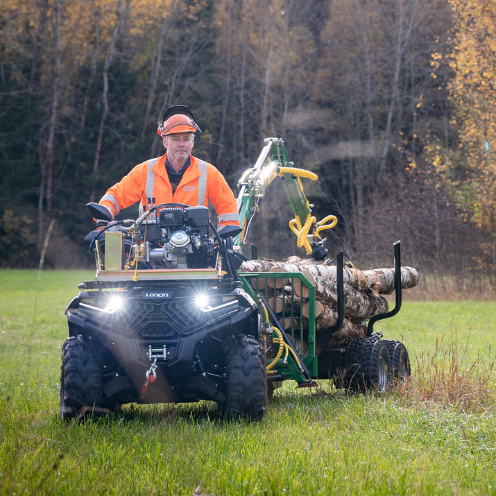 Skogsvogn ATV FT36DFR-2T