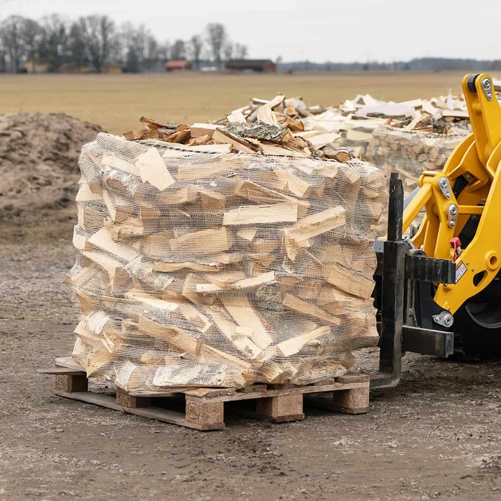 Vedsekk 1500 L til stativ