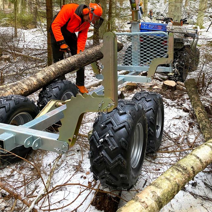 Tipp- og skogsvogn ATV PRO, Tower2+