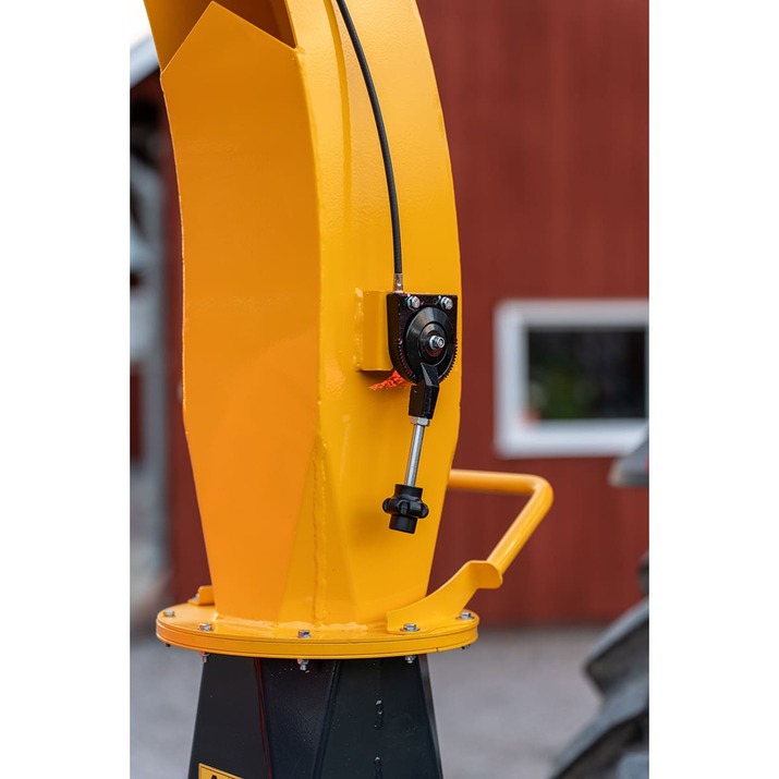 Fliskutter 150, med hydraulisk innmating