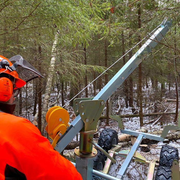 Handvinsch med lås till vinschkran