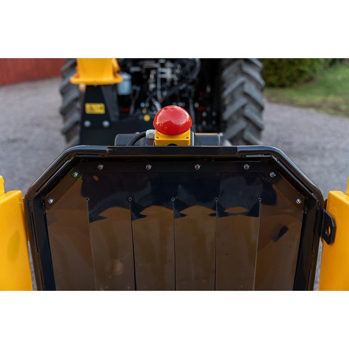 Fliskutter 150, med hydraulisk innmating