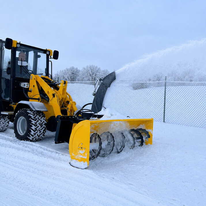 Snøfreser hydraulisk 1,5 m, boltet Trimafeste
