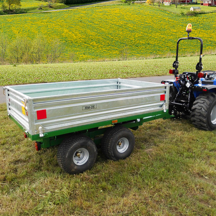 Tippvogn 2,5 tonn, galvanisert