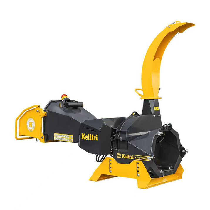 Fliskutter 150, med hydraulisk innmating